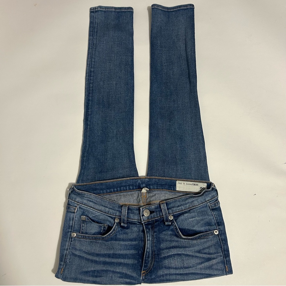 Rag & Bone Medium Wash Skinny Jeans Size 28